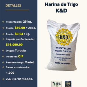 Harina de Trigo K&D